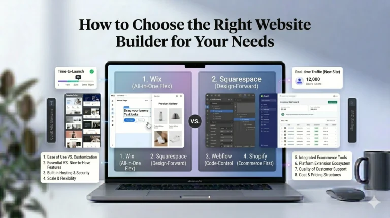 How to Choose the Right Website Builder for Your Needs