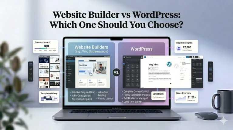 Website Builder vs WordPress: Which One Should You Choose?