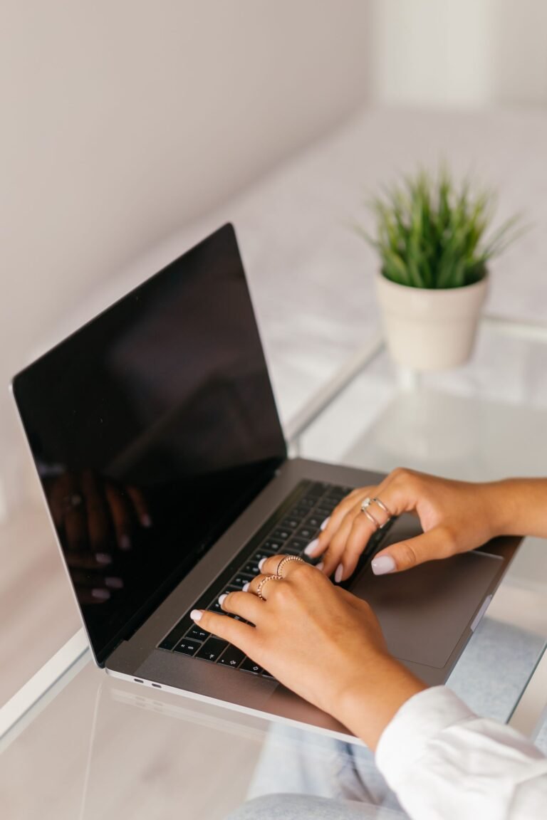 Xero for freelancers — freelancer working alone on a laptop in a home office using Xero for solo business accounting